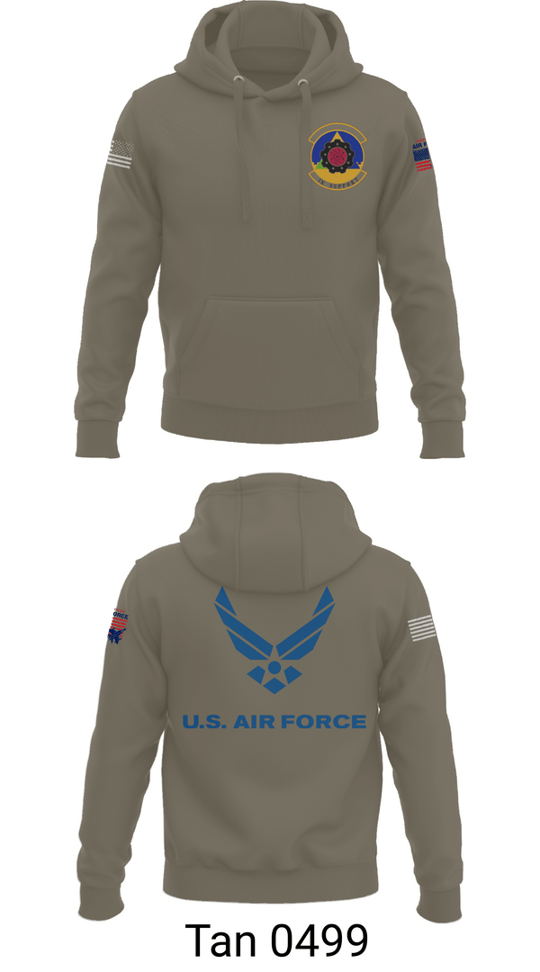 Hoodie, 4th Component Maintenance Squadron, , Teamtime, Team time, sublimation, custom sports apparel, team uniforms, spirit wear, spiritwear, sports uniforms, custom shirts, team store, custom team store, fundraiser sports, apparel fundraiser