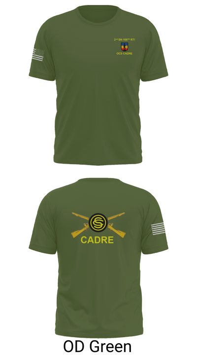 106th RTI OCS 39719849 Short Sleeve Performance Shirt - 56