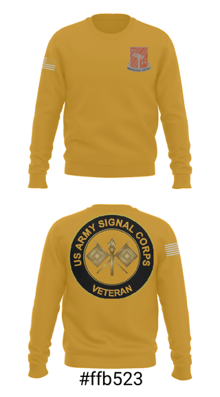 Crew Neck Sweatshirt, 440th Signal Brigade, , Teamtime, Team time, sublimation, custom sports apparel, team uniforms, spirit wear, spiritwear, sports uniforms, custom shirts, team store, custom team store, fundraiser sports, apparel fundraiser