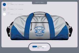 Duffle Bag, Piedmont Youth Wrestling, Wrestling, Teamtime, Team time, sublimation, custom sports apparel, team uniforms, spirit wear, spiritwear, sports uniforms, custom shirts, team store, custom team store, fundraiser sports, apparel fundraiser