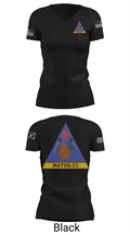matsg-23 81067333 Women's Short Sleeve V-neck Shirt - 28