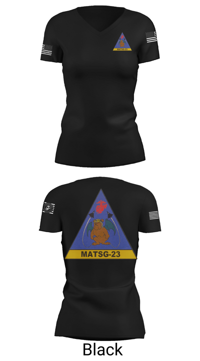 matsg-23 81067333 Women's Short Sleeve V-neck Shirt - 28