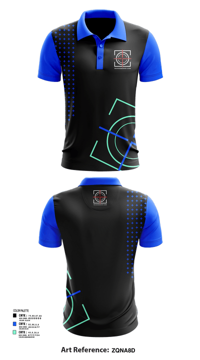 Triggered up 67978280 Short Sleeve Performance Polo - 125