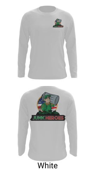 Long Sleeve Performance Shirt, Junk Heroes, , Teamtime, Team time, sublimation, custom sports apparel, team uniforms, spirit wear, spiritwear, sports uniforms, custom shirts, team store, custom team store, fundraiser sports, apparel fundraiser