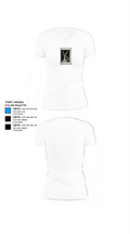 Y2GRANT 69219552 Women's Short Sleeve V-neck Shirt - 18