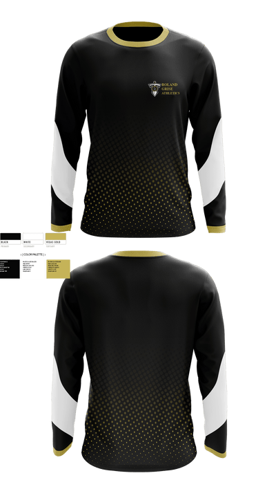 Roland-Grise Middle School 4836591 Long Sleeve Performance Shirt - 1