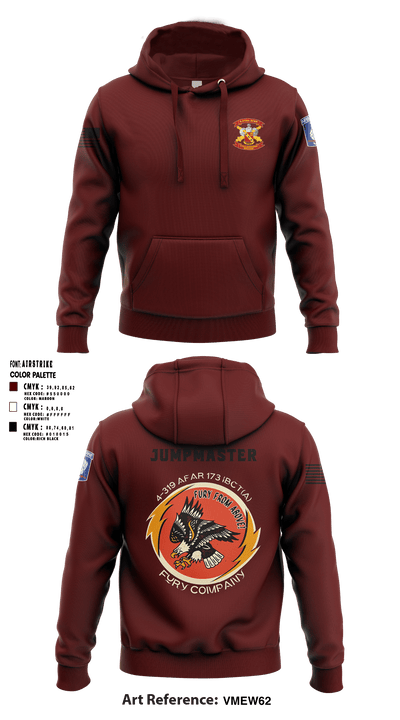 FCO 4-319 AFAR, 173 IBCT(A) 62795689 Hoodie - 7