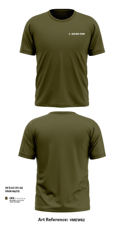1/623rd FAR 72334612 Short Sleeve Performance Shirt - 4