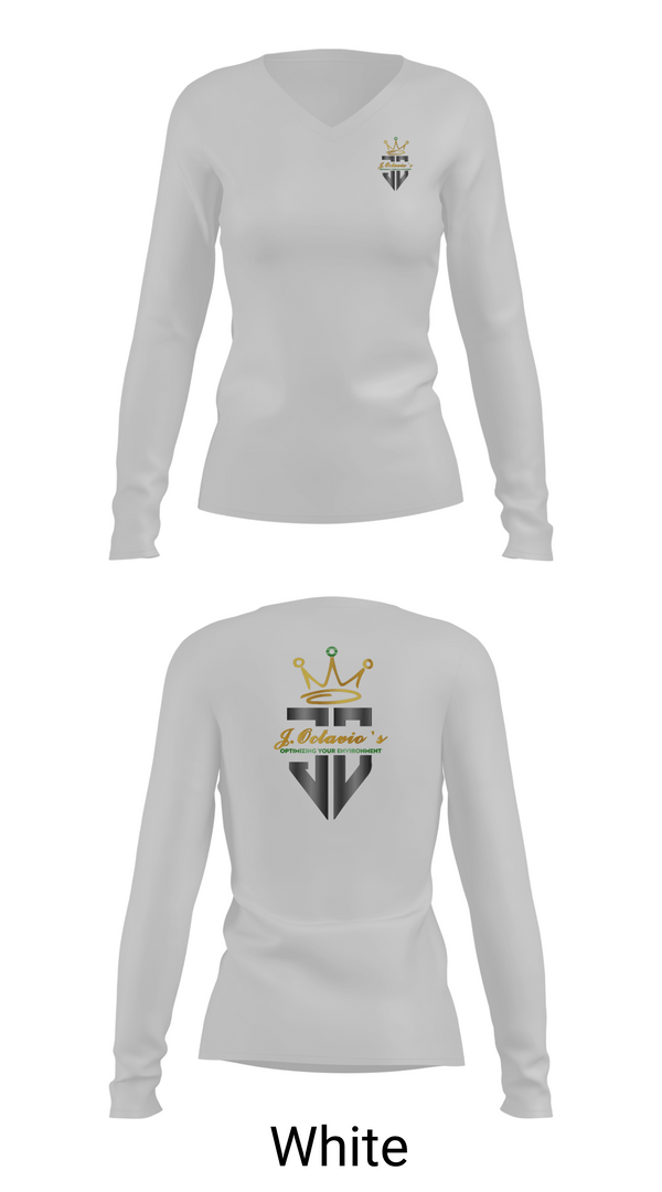 Womens Long Sleeve Vneck Shirt, J Octavio’s, , Teamtime, Team time, sublimation, custom sports apparel, team uniforms, spirit wear, spiritwear, sports uniforms, custom shirts, team store, custom team store, fundraiser sports, apparel fundraiser