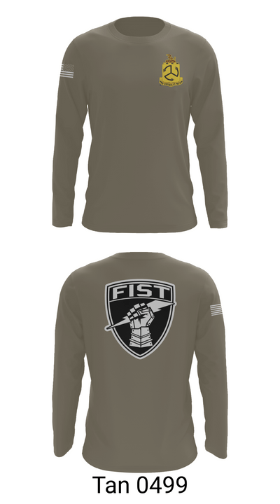 1-200 Infantry 56519387 Long Sleeve Performance Shirt 63