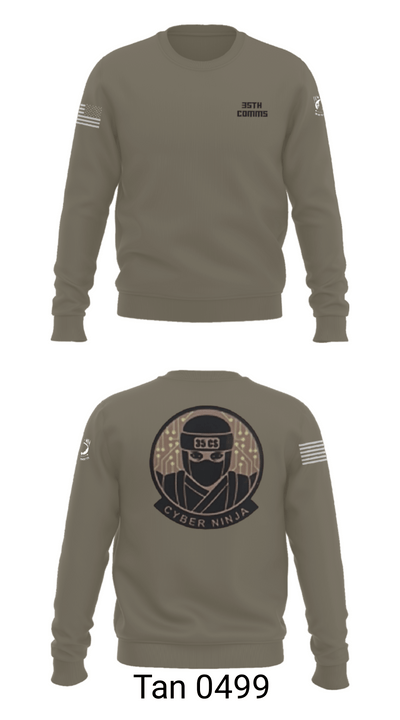 35th COMMS 55833668 Crew Neck Sweatshirt - 65