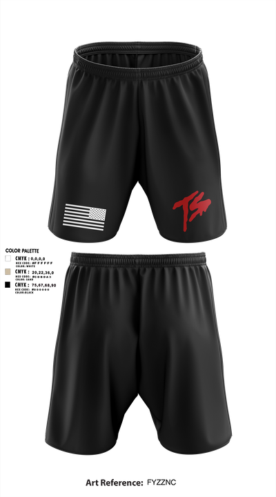 Terro Squad 89875983 Athletic Shorts With Pockets - 3