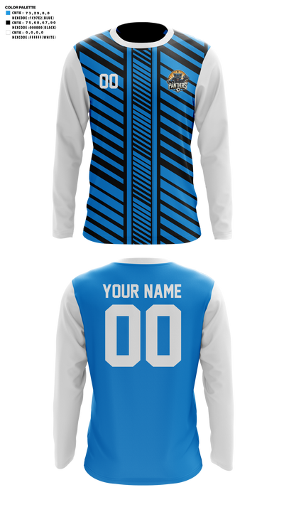 Panthers 10074166 Long Sleeve Performance Shirt 41