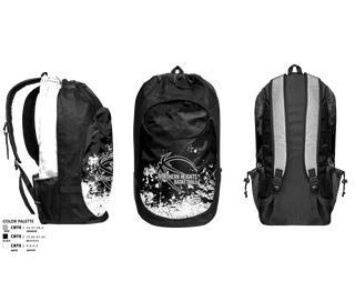 Gear Bag, Northern Heights High School Basketball, Men's Basketball, Teamtime, Team time, sublimation, custom sports apparel, team uniforms, spirit wear, spiritwear, sports uniforms, custom shirts, team store, custom team store, fundraiser sports, apparel fundraiser
