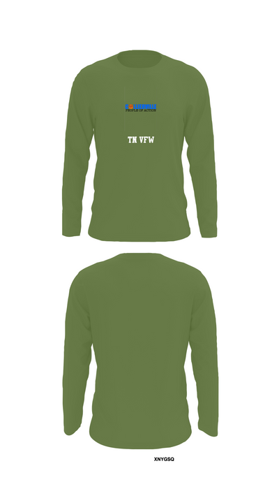 TN VFW 47814062 Long Sleeve Performance Shirt 52
