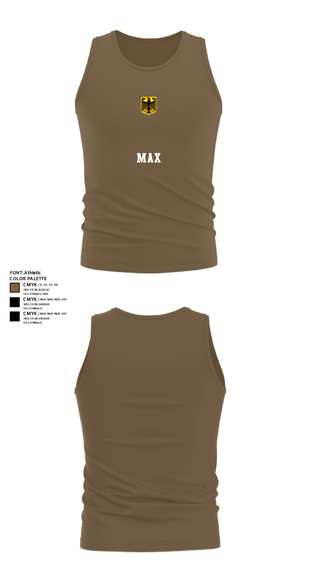 Tank Top, Max, Air Force, Teamtime, Team time, sublimation, custom sports apparel, team uniforms, spirit wear, spiritwear, sports uniforms, custom shirts, team store, custom team store, fundraiser sports, apparel fundraiser