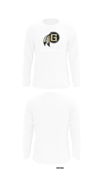 Gaffney High School Golf 40140863 Long Sleeve Performance Shirt - 8