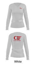 CLF 17912251 Women's Long Sleeve V-neck Shirt - 16