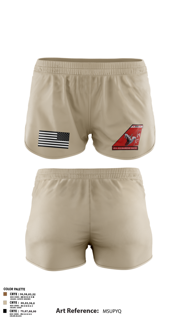 Ranger Panties, VFA-102, , Teamtime, Team time, sublimation, custom sports apparel, team uniforms, spirit wear, spiritwear, sports uniforms, custom shirts, team store, custom team store, fundraiser sports, apparel fundraiser