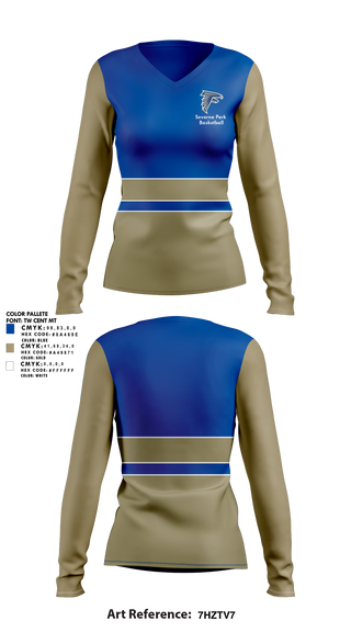 Womens Long Sleeve Vneck Shirt, Severna Park High School Basketball, Women's Basketball, Teamtime, Team time, sublimation, custom sports apparel, team uniforms, spirit wear, spiritwear, sports uniforms, custom shirts, team store, custom team store, fundraiser sports, apparel fundraiser