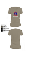 100th Battalion 442nd Infantry Delta dragons 60081058 Women's Short Sleeve V-neck Shirt - 64