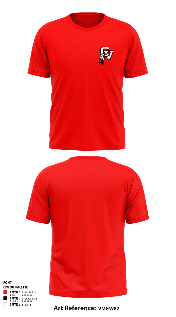 Big Reds 39965252 Short Sleeve Performance Shirt - 3