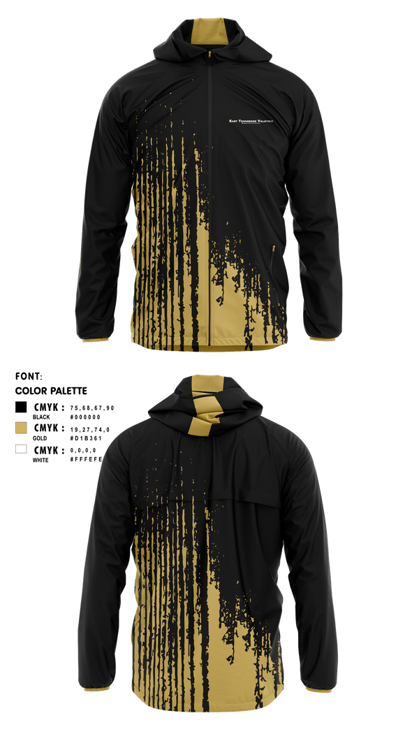 Windbreaker, East Tennessee Valkyrie, , Teamtime, Team time, sublimation, custom sports apparel, team uniforms, spirit wear, spiritwear, sports uniforms, custom shirts, team store, custom team store, fundraiser sports, apparel fundraiser