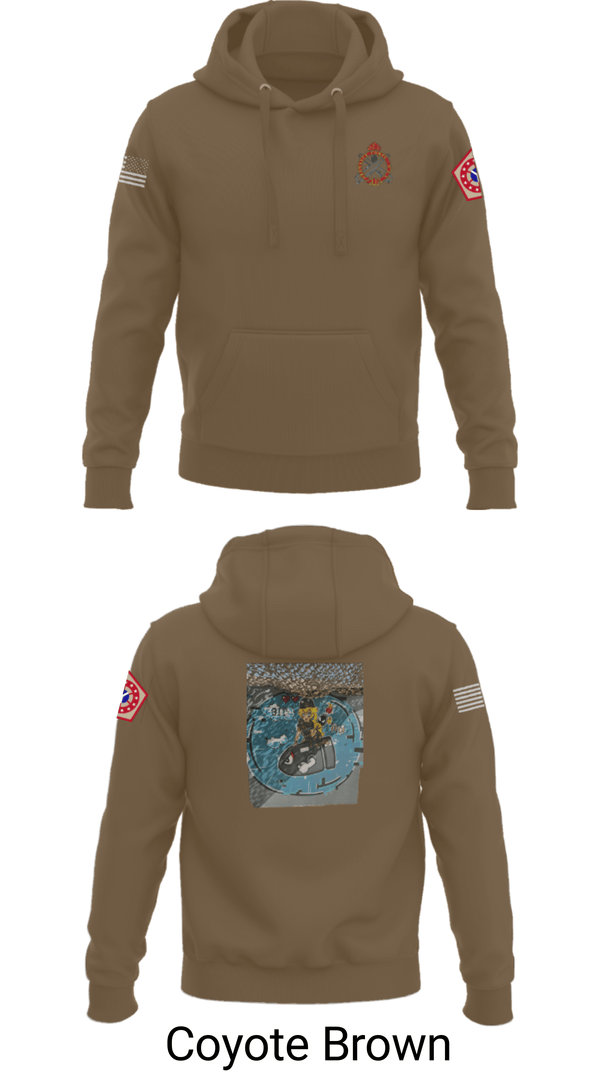 Hoodie, 34th DSB, Army, Teamtime, Team time, sublimation, custom sports apparel, team uniforms, spirit wear, spiritwear, sports uniforms, custom shirts, team store, custom team store, fundraiser sports, apparel fundraiser