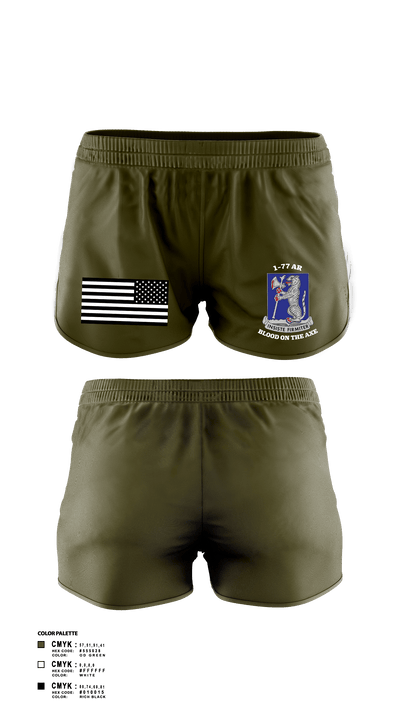 1-77 AR A Co. 43528824 Women's Shorts - 104