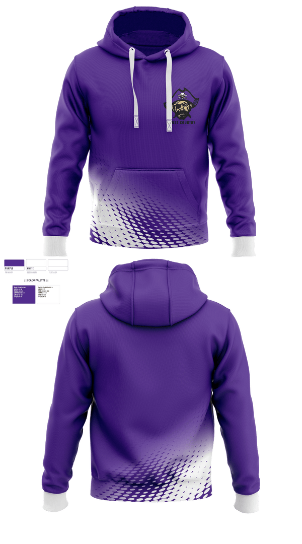 Hoodie, Piper High School Cross Country, Cross Country, Teamtime, Team time, sublimation, custom sports apparel, team uniforms, spirit wear, spiritwear, sports uniforms, custom shirts, team store, custom team store, fundraiser sports, apparel fundraiser