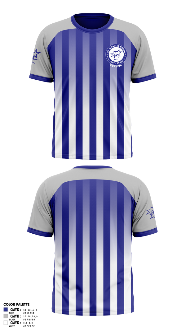 Short Sleeve Performance Shirt, St Charles North High School Bowling, Bowling, Teamtime, Team time, sublimation, custom sports apparel, team uniforms, spirit wear, spiritwear, sports uniforms, custom shirts, team store, custom team store, fundraiser sports, apparel fundraiser