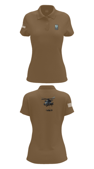 Womens Short Sleeve Performance Polo, Landing Support, Marines, Teamtime, Team time, sublimation, custom sports apparel, team uniforms, spirit wear, spiritwear, sports uniforms, custom shirts, team store, custom team store, fundraiser sports, apparel fundraiser