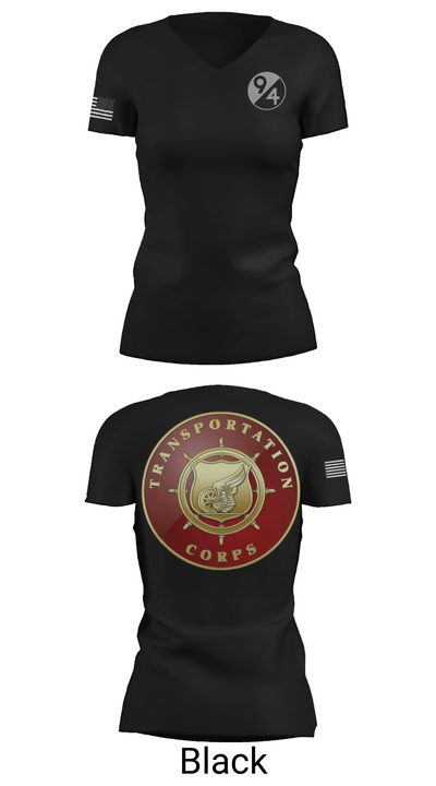 TC Instructors 58832529 Women's Short Sleeve V-neck Shirt - 28