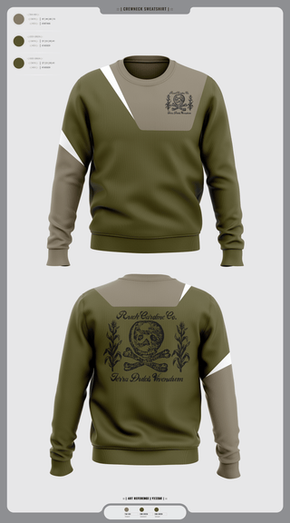 Crew Neck Sweatshirt, Ruck Caroline Co., Cross Country, Teamtime, Team time, sublimation, custom sports apparel, team uniforms, spirit wear, spiritwear, sports uniforms, custom shirts, team store, custom team store, fundraiser sports, apparel fundraiser