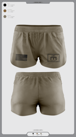 Womens Shorts, 58th CEC-A, Army, Teamtime, Team time, sublimation, custom sports apparel, team uniforms, spirit wear, spiritwear, sports uniforms, custom shirts, team store, custom team store, fundraiser sports, apparel fundraiser