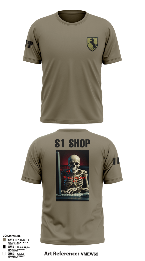 Short Sleeve Performance Shirt, 1/11 acr, Army, Teamtime, Team time, sublimation, custom sports apparel, team uniforms, spirit wear, spiritwear, sports uniforms, custom shirts, team store, custom team store, fundraiser sports, apparel fundraiser