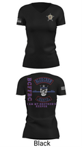Bluecrew law enforcement motorcycle club 56909917 Women's Short Sleeve V-neck Shirt - 27
