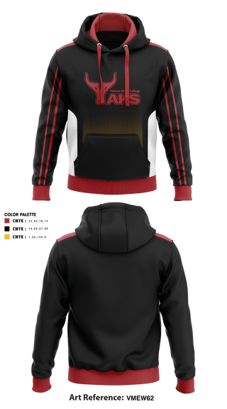 Hoodie, Yakima Valley College Volleyball, Women's Volleyball, Teamtime, Team time, sublimation, custom sports apparel, team uniforms, spirit wear, spiritwear, sports uniforms, custom shirts, team store, custom team store, fundraiser sports, apparel fundraiser