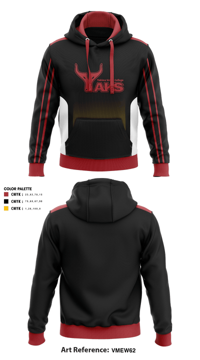 Yakima Valley College Volleyball 59541208 Hoodie - 40