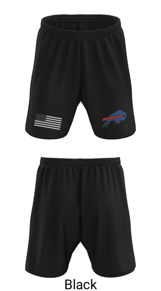 Athletic Shorts With Pockets, Keystone Bills Football and Cheer, Football, Teamtime, Team time, sublimation, custom sports apparel, team uniforms, spirit wear, spiritwear, sports uniforms, custom shirts, team store, custom team store, fundraiser sports, apparel fundraiser
