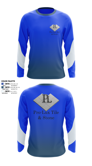 Long Sleeve Performance Shirt, Pro-Lux Tile & Stone, , Teamtime, Team time, sublimation, custom sports apparel, team uniforms, spirit wear, spiritwear, sports uniforms, custom shirts, team store, custom team store, fundraiser sports, apparel fundraiser