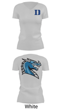De Ridder High School Softball 28991154 Women's Short Sleeve V-neck Shirt - 19