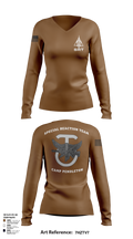 undefined Women's Long Sleeve V-neck Shirt - 110