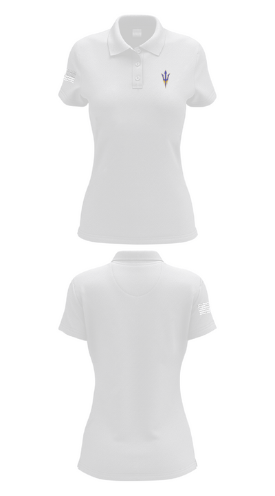 Villa Grove High School Cheer 92409142 Women's Short Sleeve Performance Polo  - 17