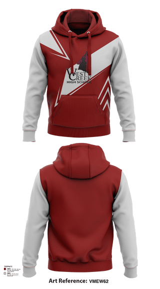 Hoodie, West Creek High School Cross Country, Cross Country, Teamtime, Team time, sublimation, custom sports apparel, team uniforms, spirit wear, spiritwear, sports uniforms, custom shirts, team store, custom team store, fundraiser sports, apparel fundraiser