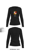 CLB-1 1535130 Women's Long Sleeve V-neck Shirt - 22