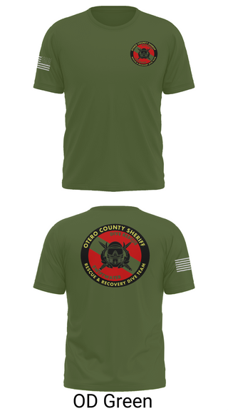 Old School Cotton Feel Shirt, Otero County Sheriff, Police, Teamtime, Team time, sublimation, custom sports apparel, team uniforms, spirit wear, spiritwear, sports uniforms, custom shirts, team store, custom team store, fundraiser sports, apparel fundraiser