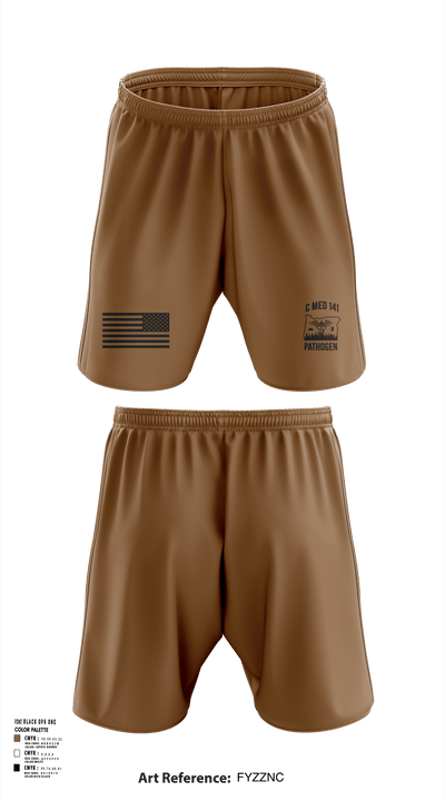 C MED 141 64606356 Athletic Shorts With Pockets - 121