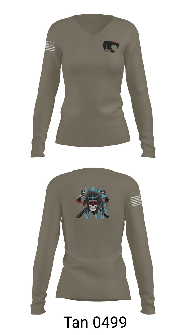 Womens Long Sleeve Vneck Shirt, C co 2-87, , Teamtime, Team time, sublimation, custom sports apparel, team uniforms, spirit wear, spiritwear, sports uniforms, custom shirts, team store, custom team store, fundraiser sports, apparel fundraiser