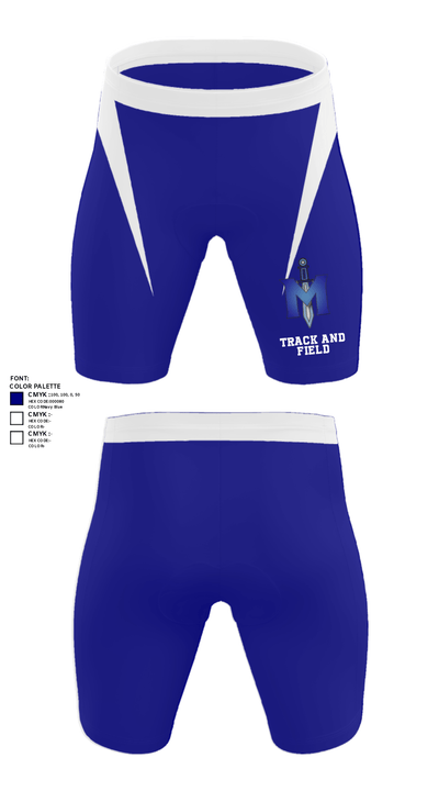 iMater Knights 12068030 Men's Compression Shorts - 23